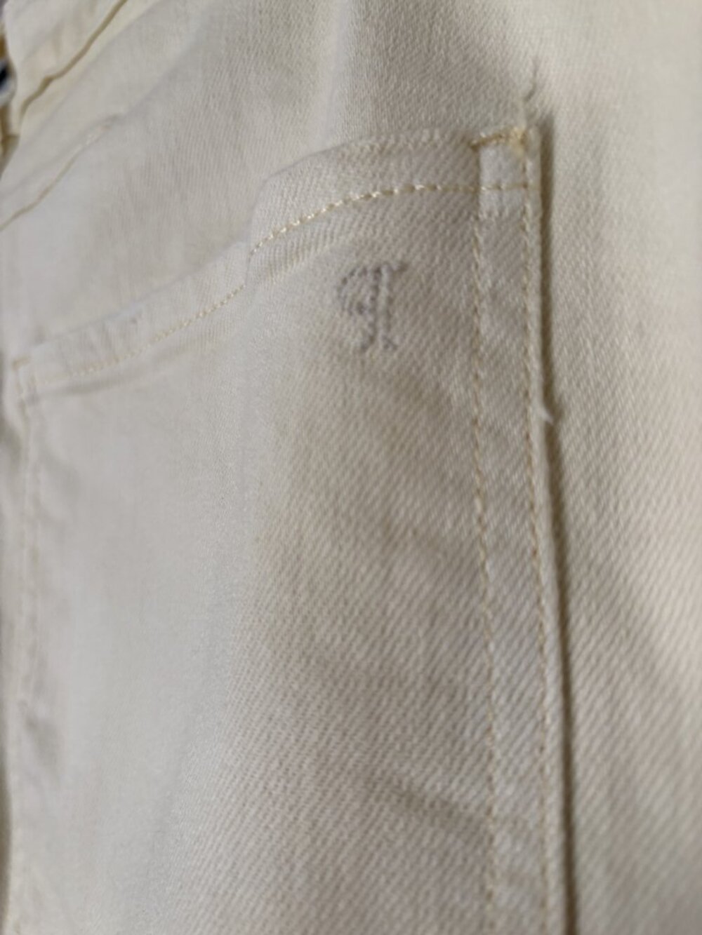 Pilcro Anthropologie Butter Yellow Carpenter Pants 28T Wide Leg Cropped Utility - Picture 7 of 11